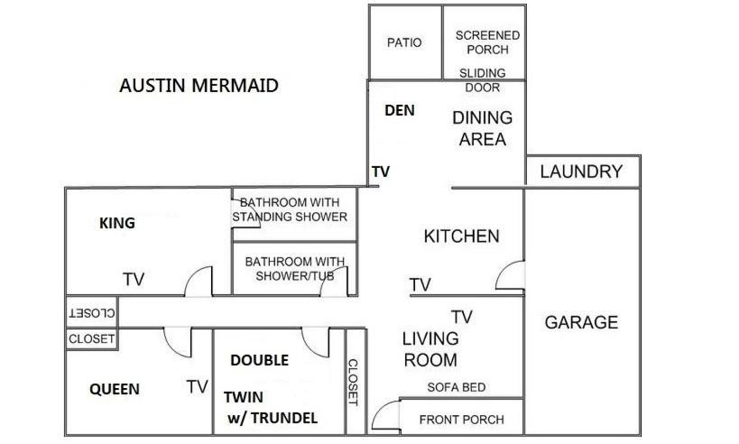 Austin Mermaid Home Jekyll Island Εξωτερικό φωτογραφία